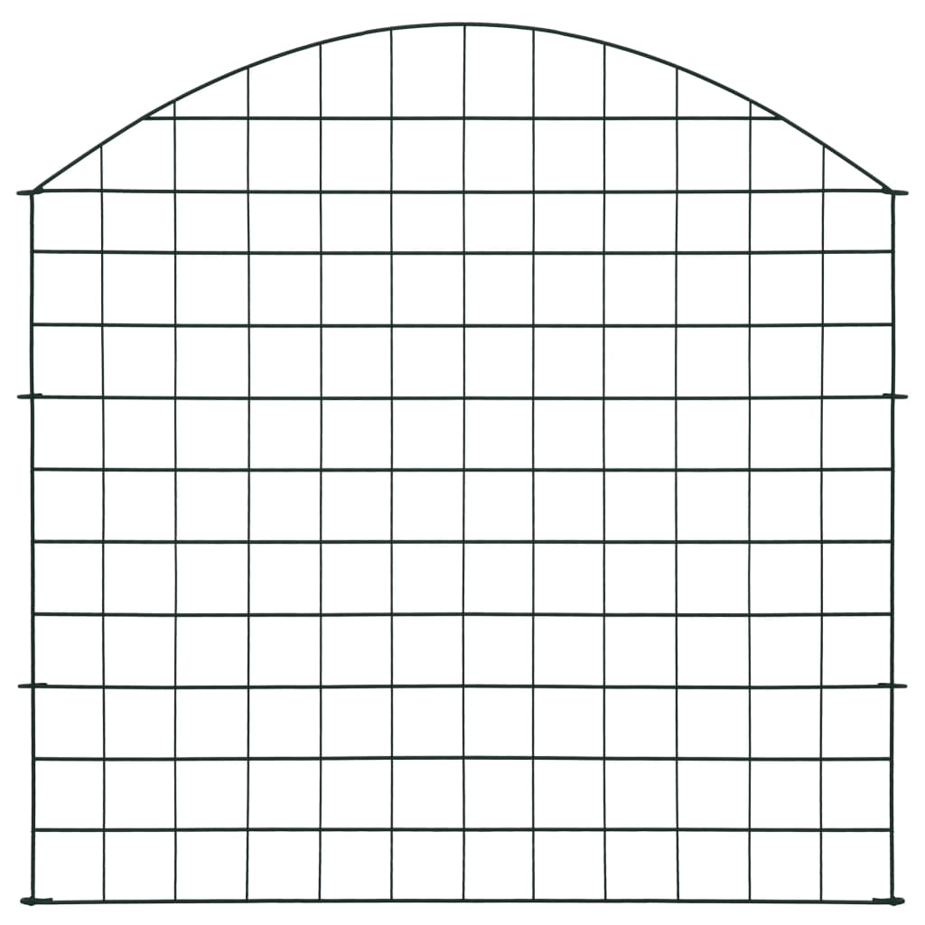 Schuttingset gebogen 77,5x78,5 cm groen is nu te koop bij PeponiXL, paradijselijk wonen!