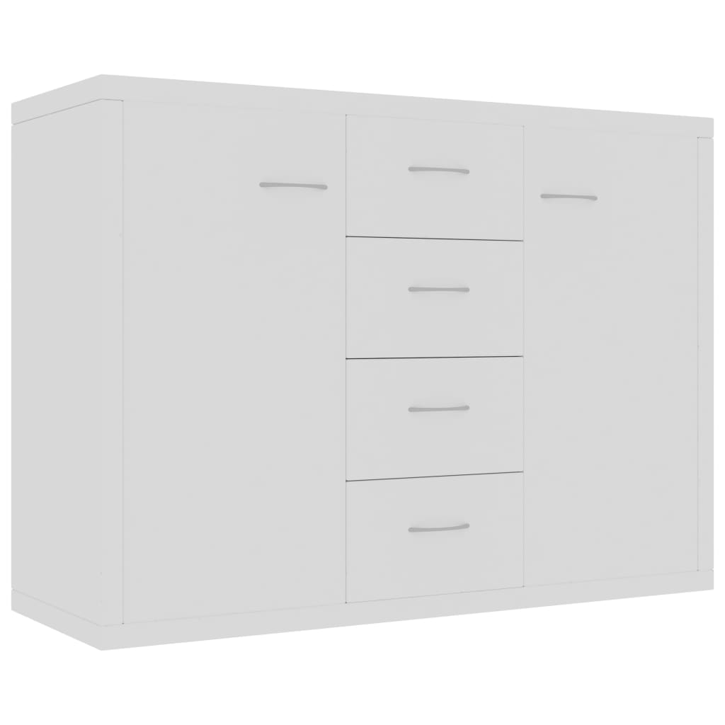 Dressoir 88x30x65 cm bewerkt hout wit is nu te koop bij PeponiXL, paradijselijk wonen!