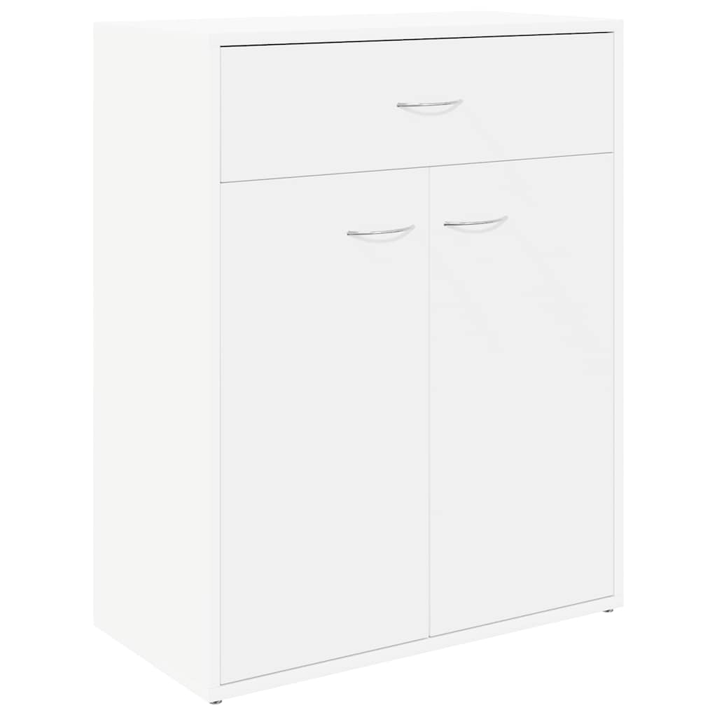 Dressoir 60x30x75 cm bewerkt hout wit is nu te koop bij PeponiXL, paradijselijk wonen!