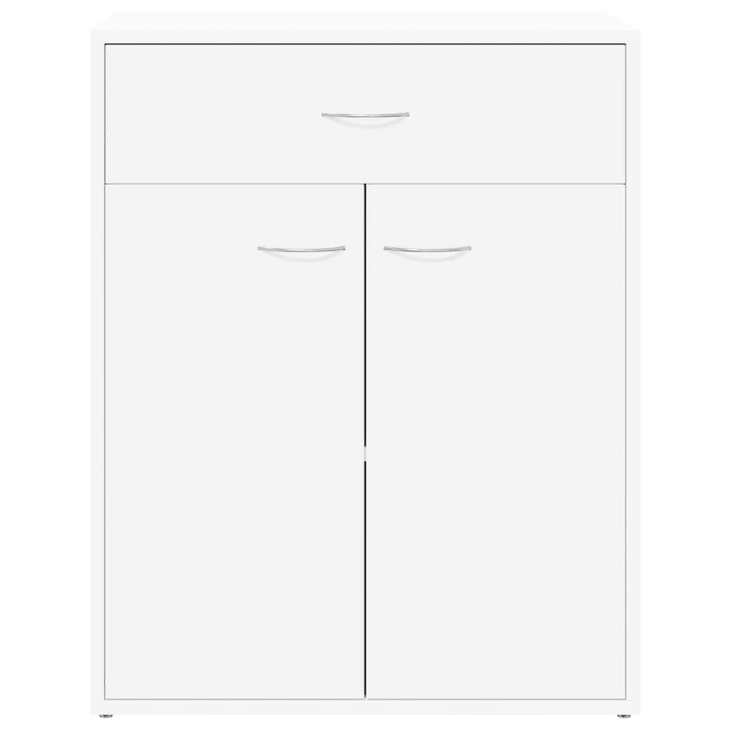 Dressoir 60x30x75 cm bewerkt hout wit is nu te koop bij PeponiXL, paradijselijk wonen!
