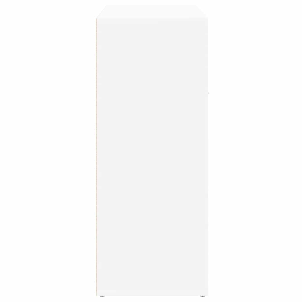Dressoir 60x30x75 cm bewerkt hout wit is nu te koop bij PeponiXL, paradijselijk wonen!