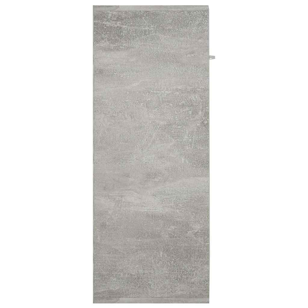 Dressoir 60x30x75 cm bewerkt hout betongrijs is nu te koop bij PeponiXL, paradijselijk wonen!