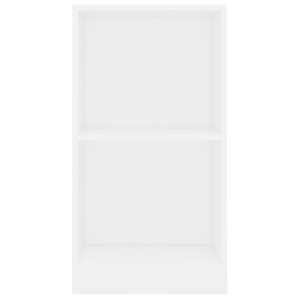 Boekenkast 40x24x75 cm bewerkt hout wit is nu te koop bij PeponiXL, paradijselijk wonen!