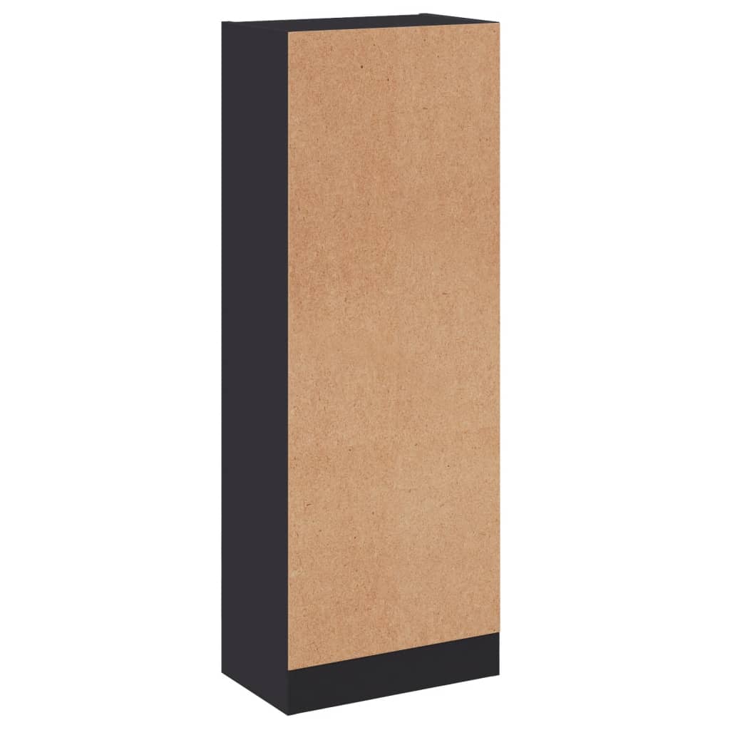 Boekenkast met 3 schappen 40x24x109 cm bewerkt hout grijs is nu te koop bij PeponiXL, paradijselijk wonen!