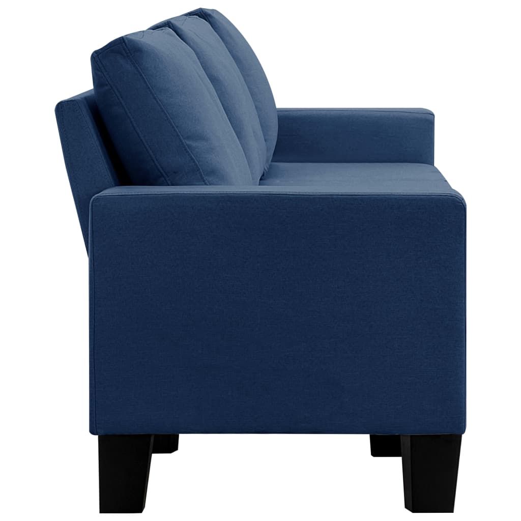 Vijfzitsbank stof blauw is nu te koop bij PeponiXL, paradijselijk wonen!