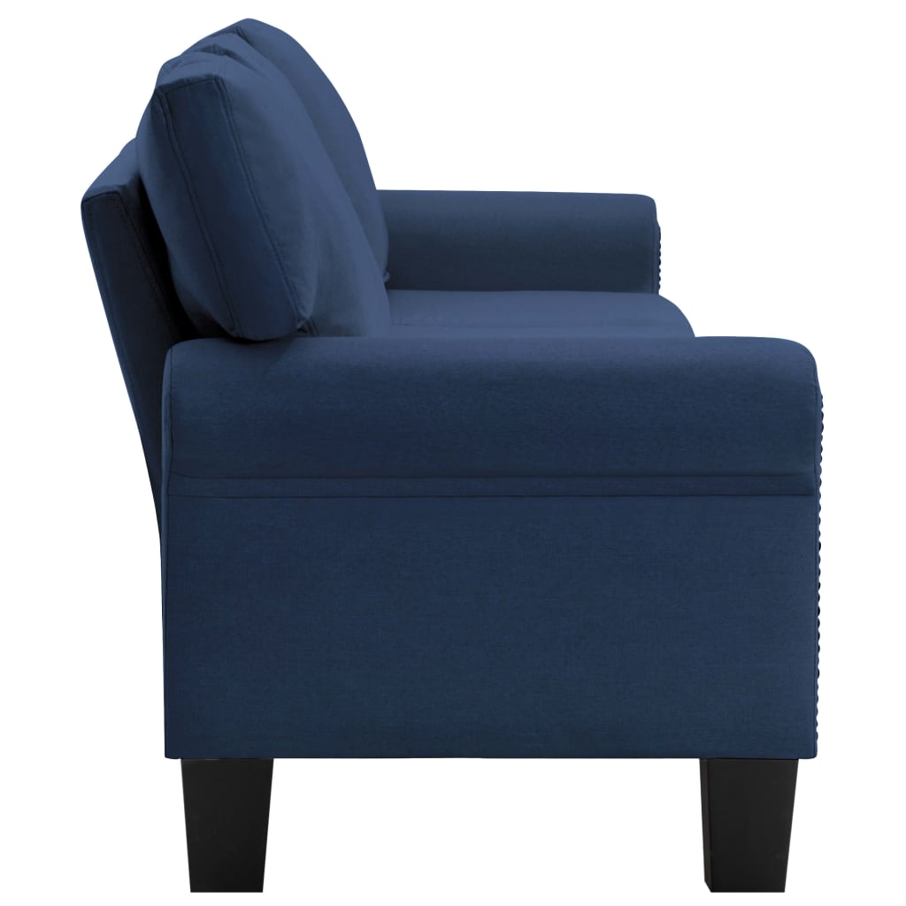 Vierzitsbank stof blauw is nu te koop bij PeponiXL, paradijselijk wonen!