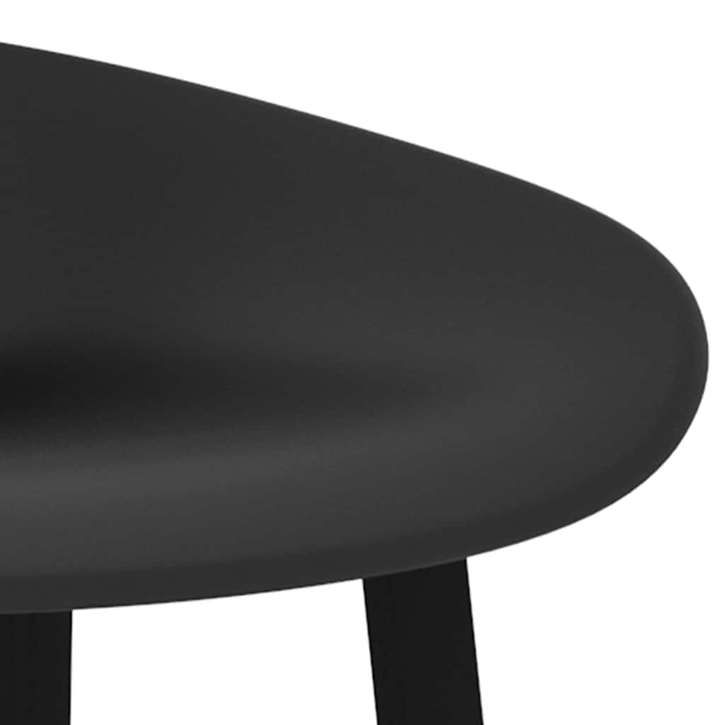 Barstoelen 2 st zwart is nu te koop bij PeponiXL, paradijselijk wonen!