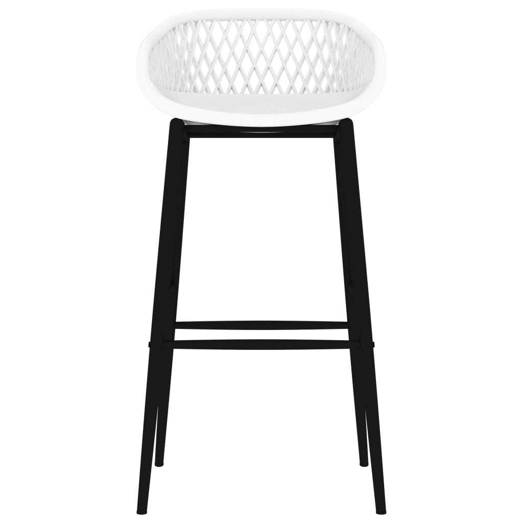 Barstoelen 4 st wit is nu te koop bij PeponiXL, paradijselijk wonen!