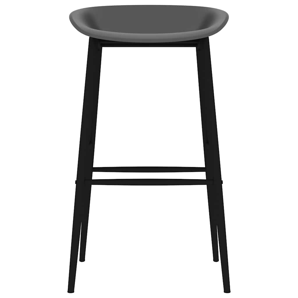 Barstoelen 4 st grijs is nu te koop bij PeponiXL, paradijselijk wonen!