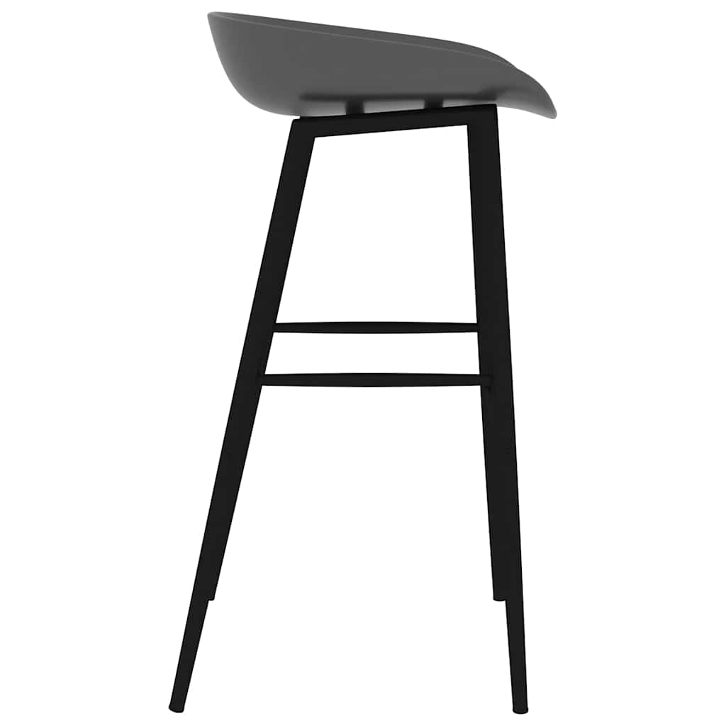 Barstoelen 4 st grijs is nu te koop bij PeponiXL, paradijselijk wonen!