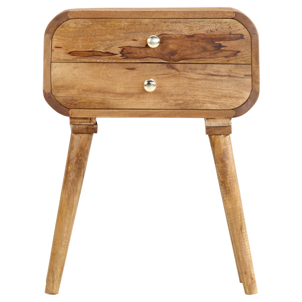 Nachtkastje 43x30x58 cm massief mangohout is nu te koop bij PeponiXL, paradijselijk wonen!
