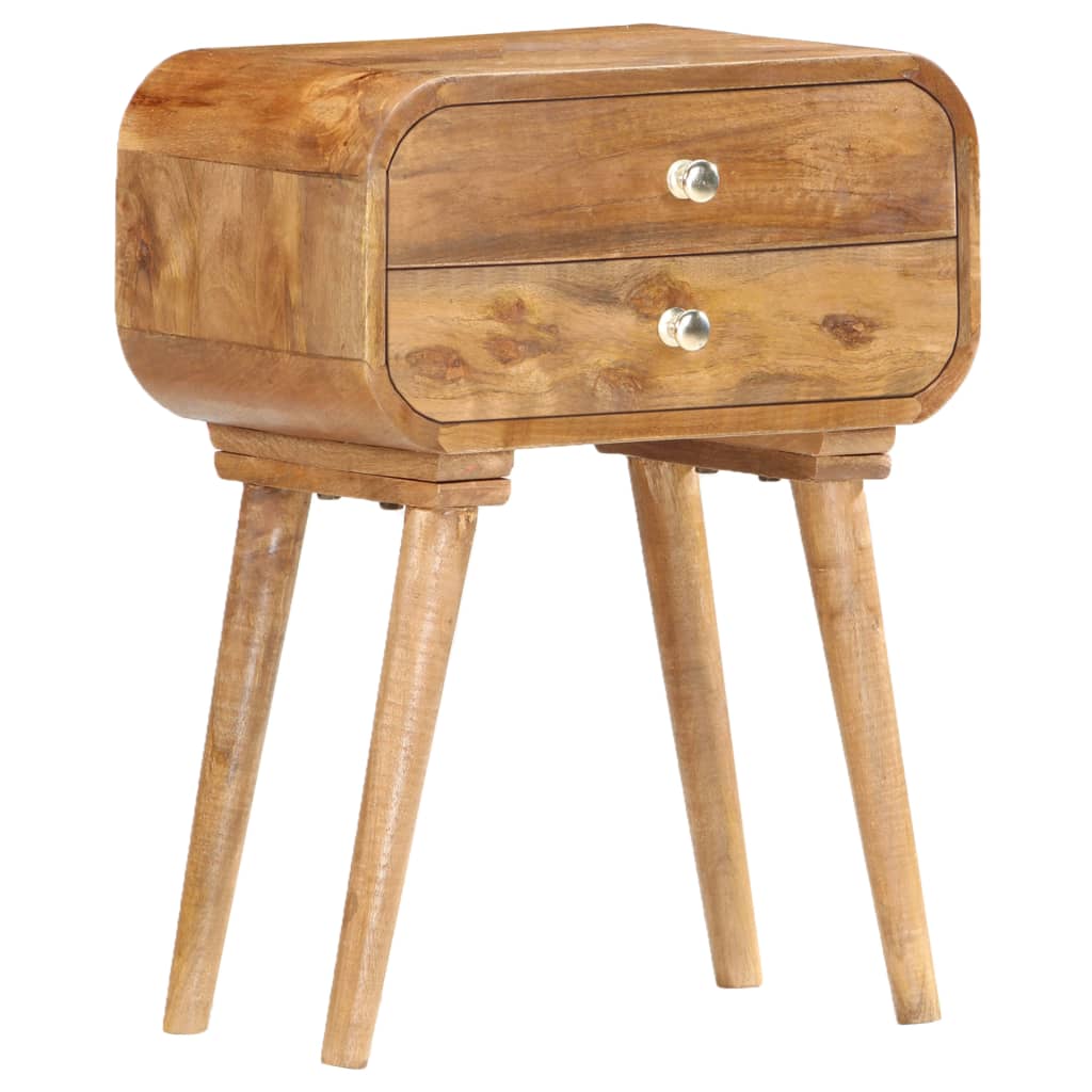 Nachtkastje 43x30x58 cm massief mangohout is nu te koop bij PeponiXL, paradijselijk wonen!