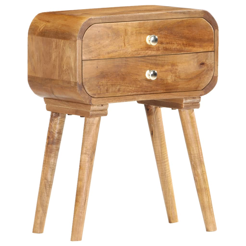 Nachtkastje 43x30x58 cm massief mangohout is nu te koop bij PeponiXL, paradijselijk wonen!