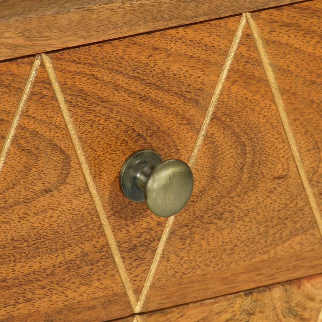 Tv-meubel 85x35x47 cm massief mangohout is nu te koop bij PeponiXL, paradijselijk wonen!