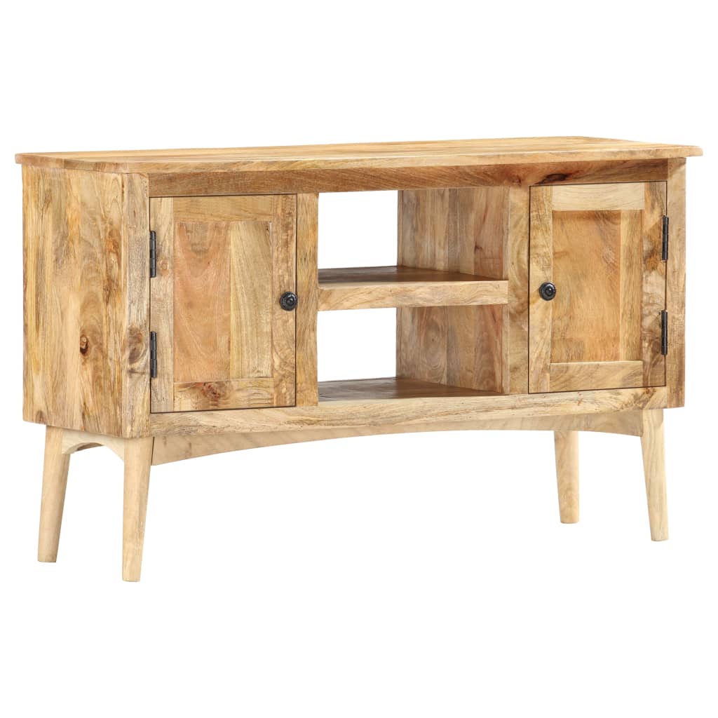 Dressoir 100x35x60 cm massief mangohout is nu te koop bij PeponiXL, paradijselijk wonen!