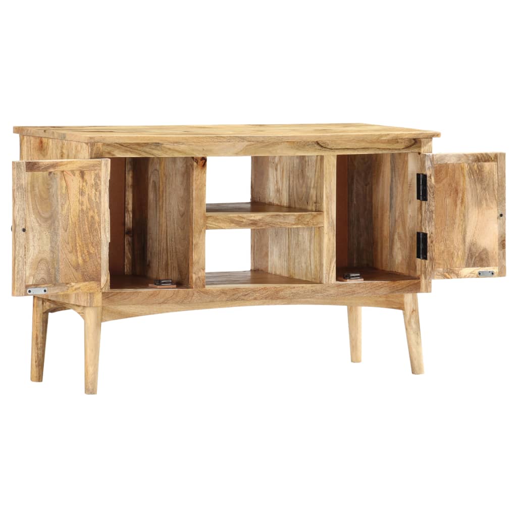 Dressoir 100x35x60 cm massief mangohout is nu te koop bij PeponiXL, paradijselijk wonen!