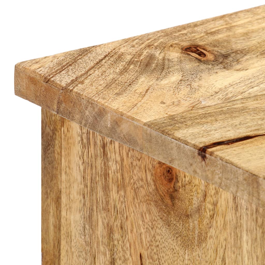 Dressoir 100x35x60 cm massief mangohout is nu te koop bij PeponiXL, paradijselijk wonen!