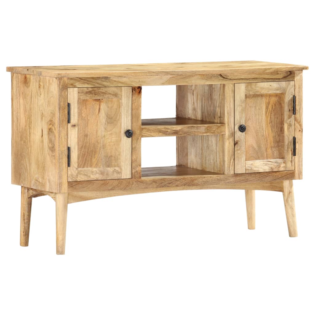 Dressoir 100x35x60 cm massief mangohout is nu te koop bij PeponiXL, paradijselijk wonen!
