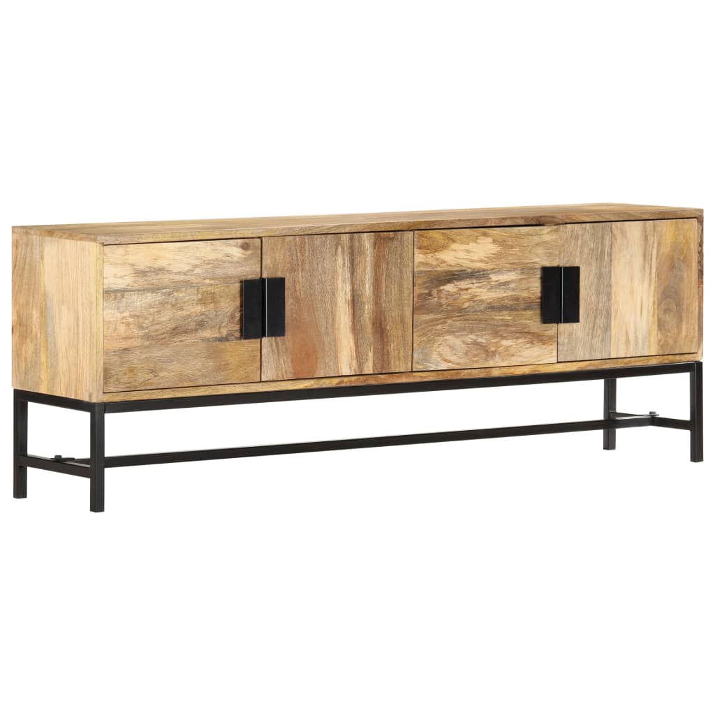 Tv-meubel 140x30x50 cm massief mangohout is nu te koop bij PeponiXL, paradijselijk wonen!