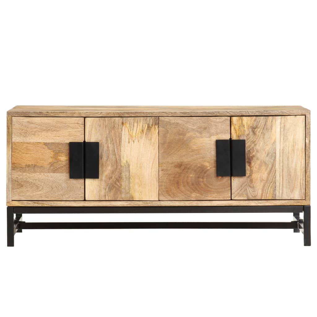 Salontafel 90x55x40 cm massief mangohout is nu te koop bij PeponiXL, paradijselijk wonen!