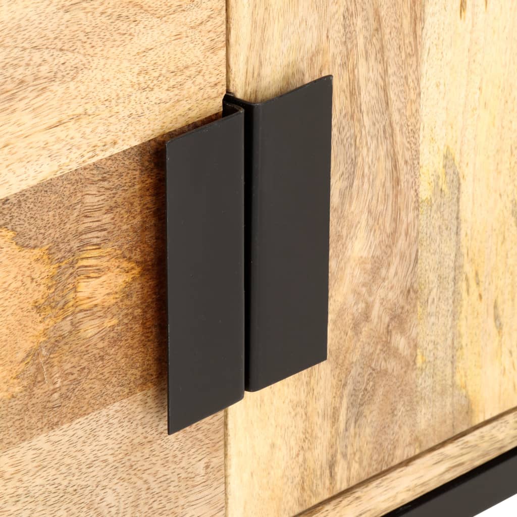 Salontafel 90x55x40 cm massief mangohout is nu te koop bij PeponiXL, paradijselijk wonen!