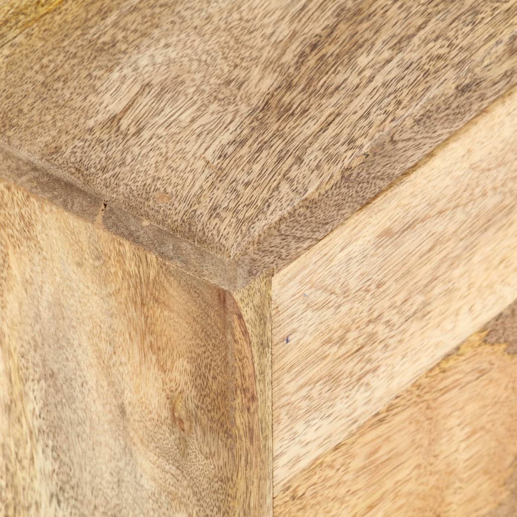 Salontafel 90x55x40 cm massief mangohout is nu te koop bij PeponiXL, paradijselijk wonen!