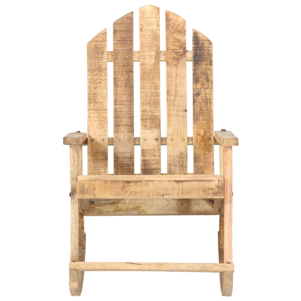 Tuinschommelstoel massief mangohout is nu te koop bij PeponiXL, paradijselijk wonen!