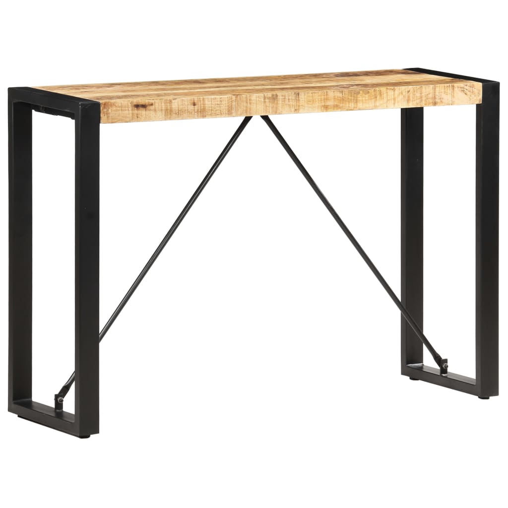 Wandtafel 110x35x76 cm massief mangohout is nu te koop bij PeponiXL, paradijselijk wonen!