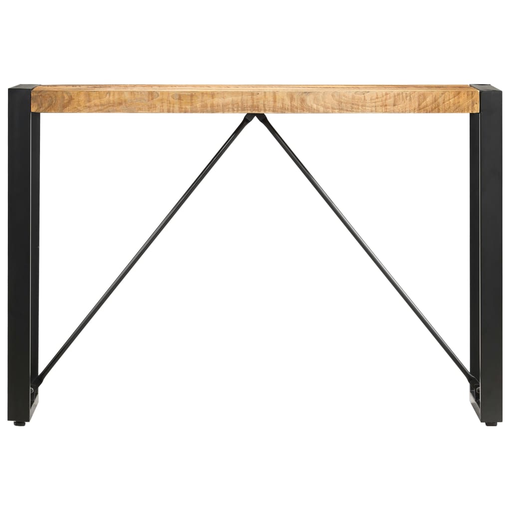 Wandtafel 110x35x76 cm massief mangohout is nu te koop bij PeponiXL, paradijselijk wonen!