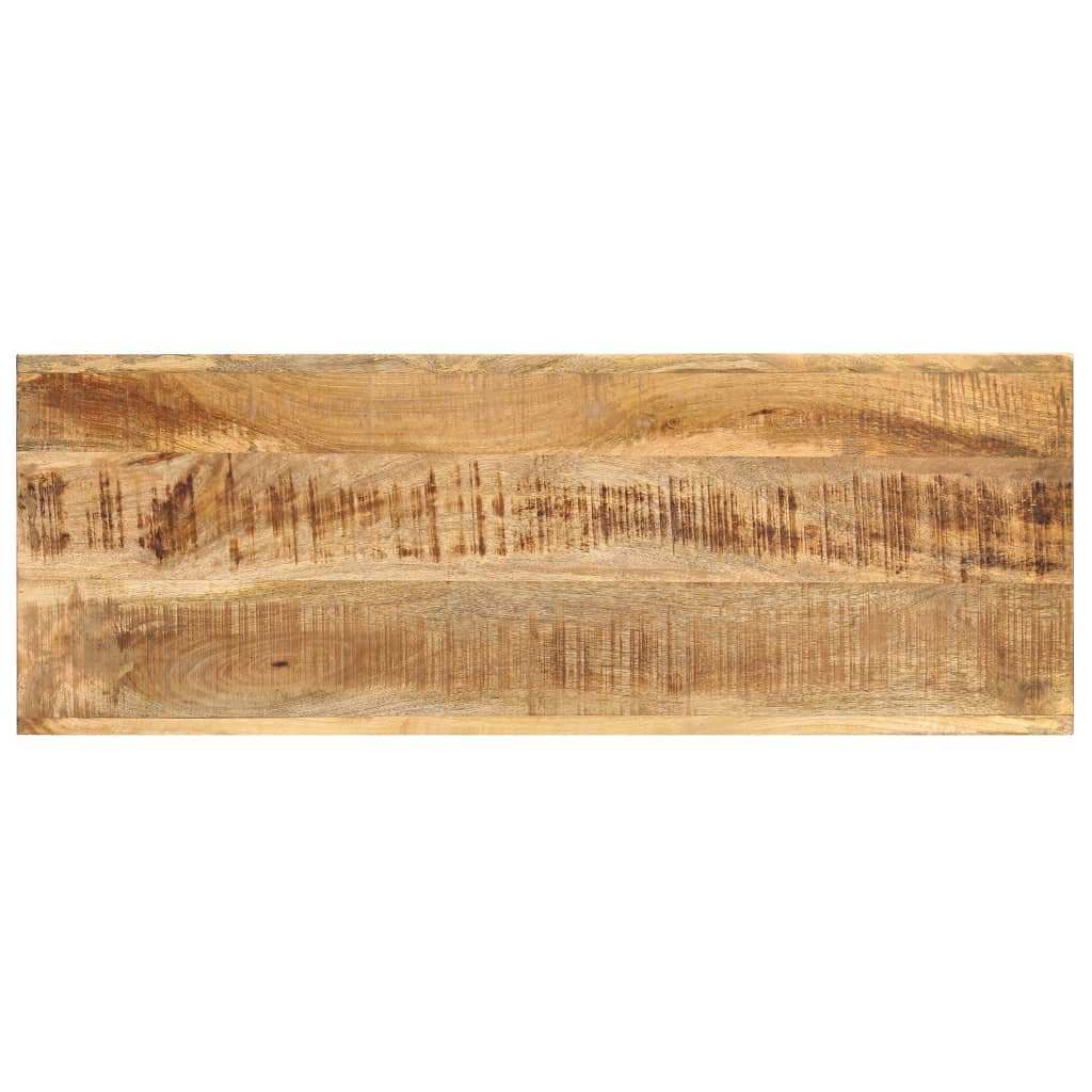 Wandtafel 110x35x76 cm massief mangohout is nu te koop bij PeponiXL, paradijselijk wonen!