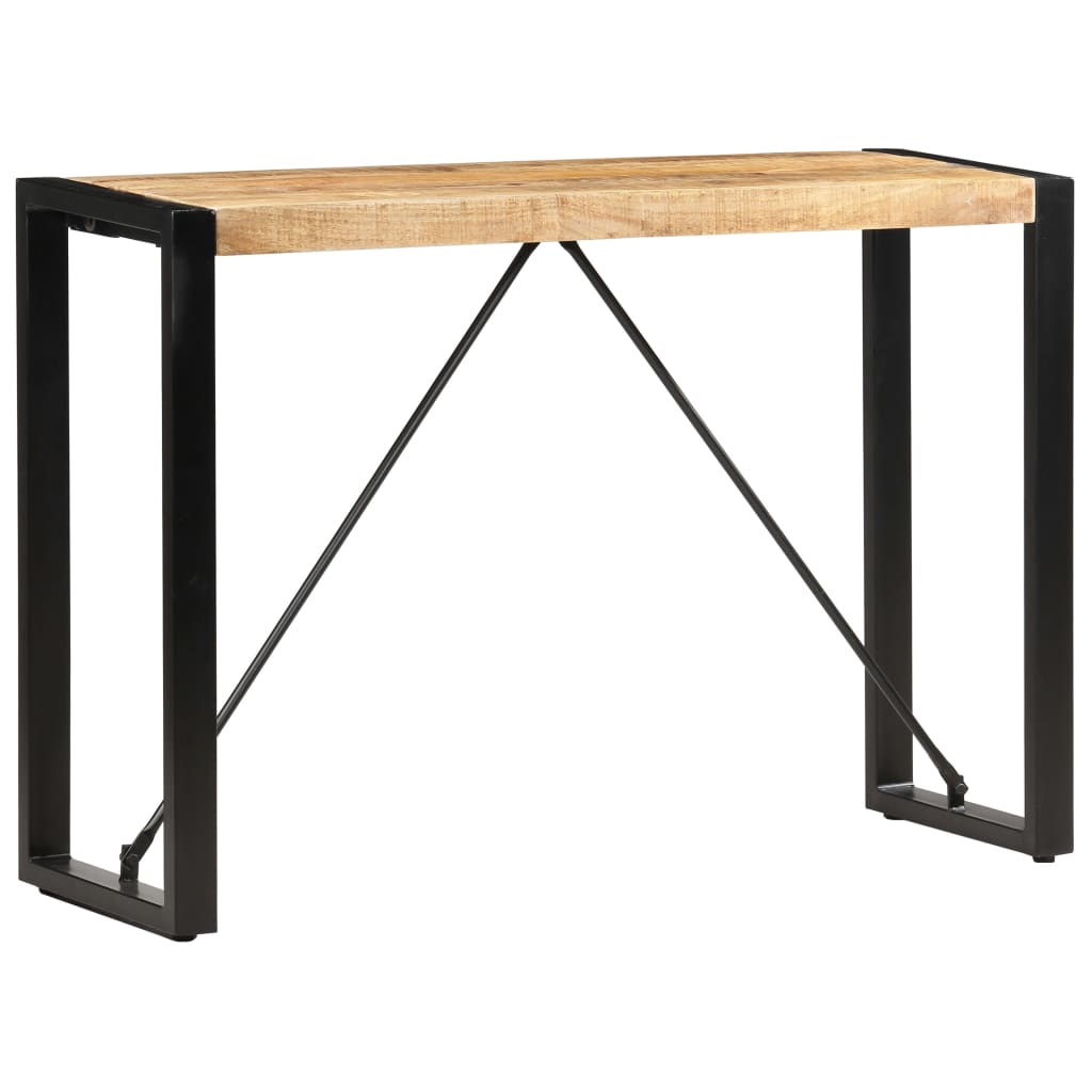 Wandtafel 110x35x76 cm massief mangohout is nu te koop bij PeponiXL, paradijselijk wonen!
