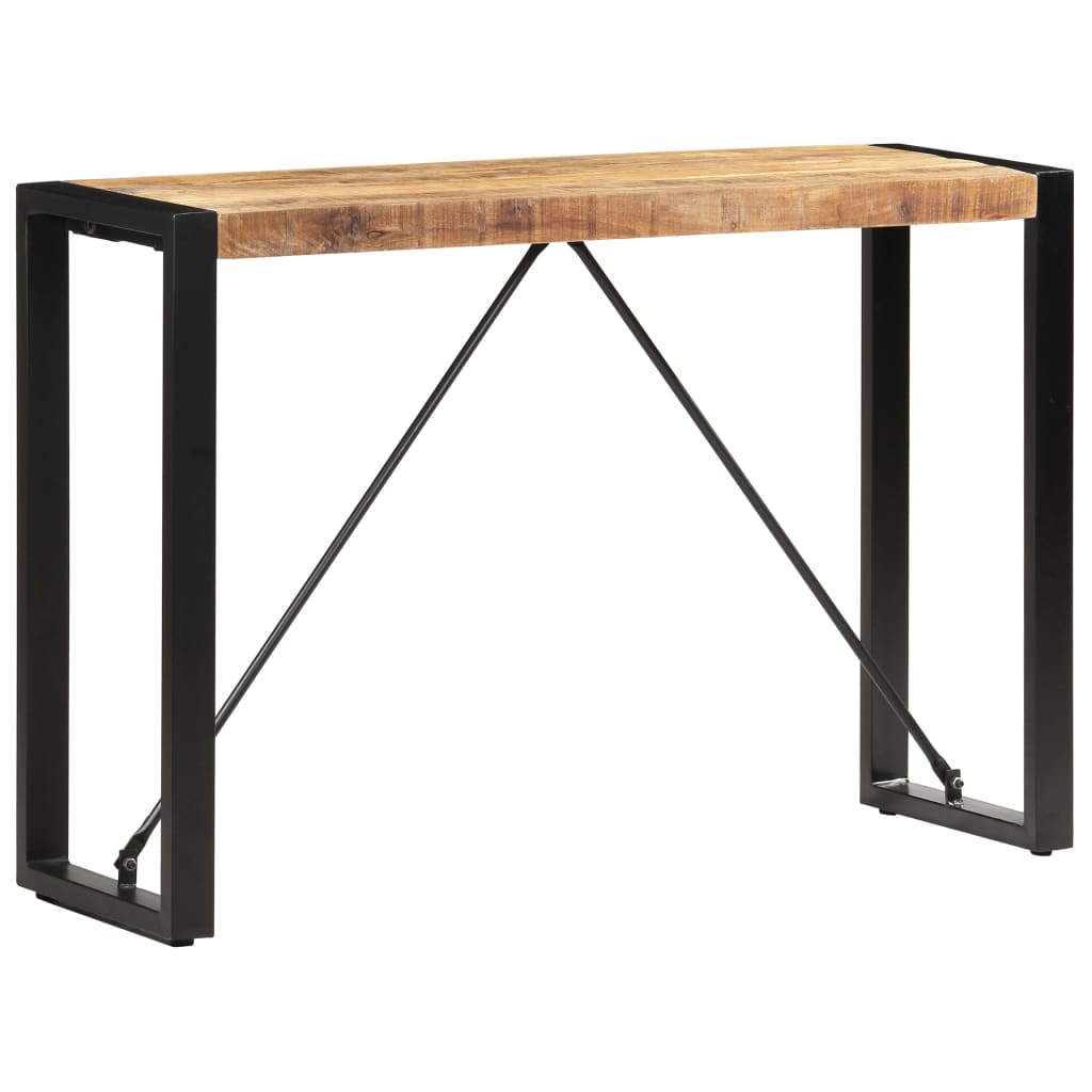Wandtafel 110x35x76 cm massief mangohout is nu te koop bij PeponiXL, paradijselijk wonen!