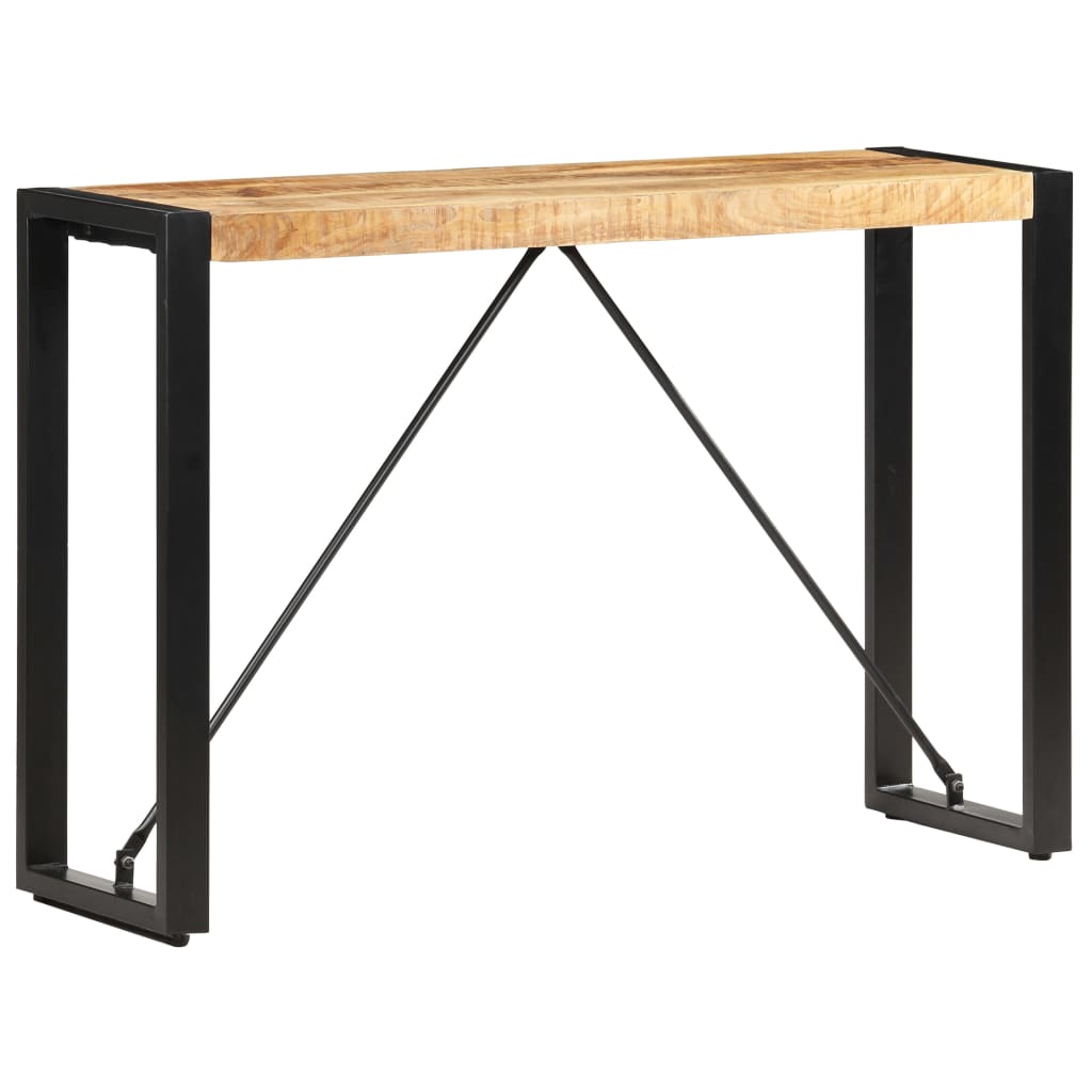 Wandtafel 110x35x76 cm massief mangohout is nu te koop bij PeponiXL, paradijselijk wonen!
