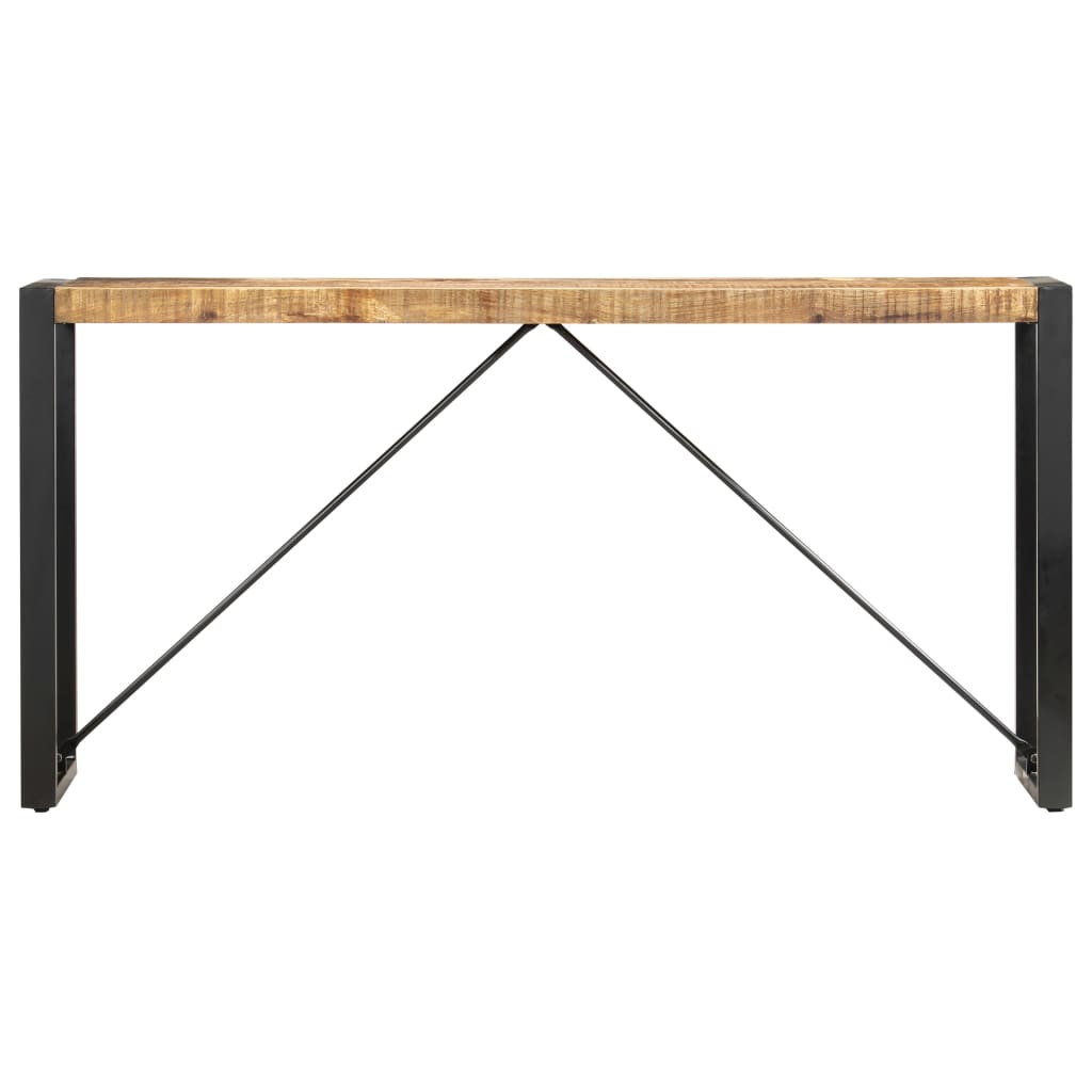 Wandtafel 150x35x76 cm massief acaciahout is nu te koop bij PeponiXL, paradijselijk wonen!