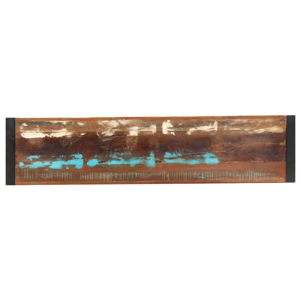 Wandtafel 150x35x76 cm massief gerecycled hout is nu te koop bij PeponiXL, paradijselijk wonen!