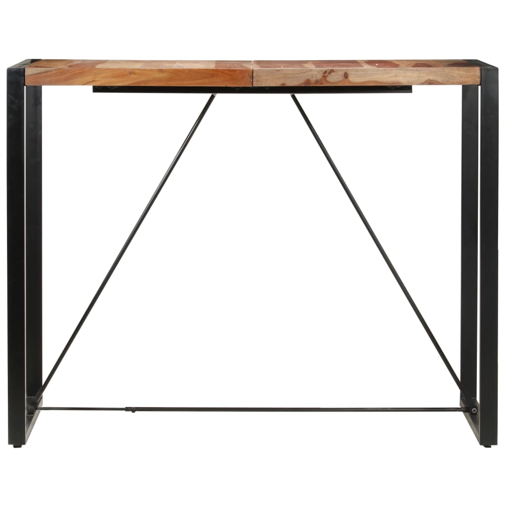 Bartafel 140x70x110 cm massief acaciahout