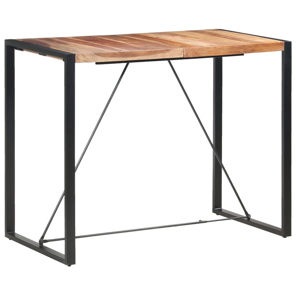 Bartafel 140x70x110 cm massief acaciahout