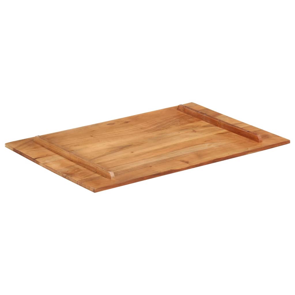 Tafelblad 15-16 mm 60x90 cm massief acaciahout is nu te koop bij PeponiXL, paradijselijk wonen!