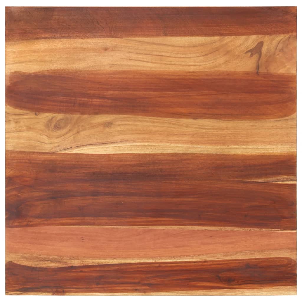 Tafelblad 15-16 mm 70x70 cm massief acaciahout is nu te koop bij PeponiXL, paradijselijk wonen!