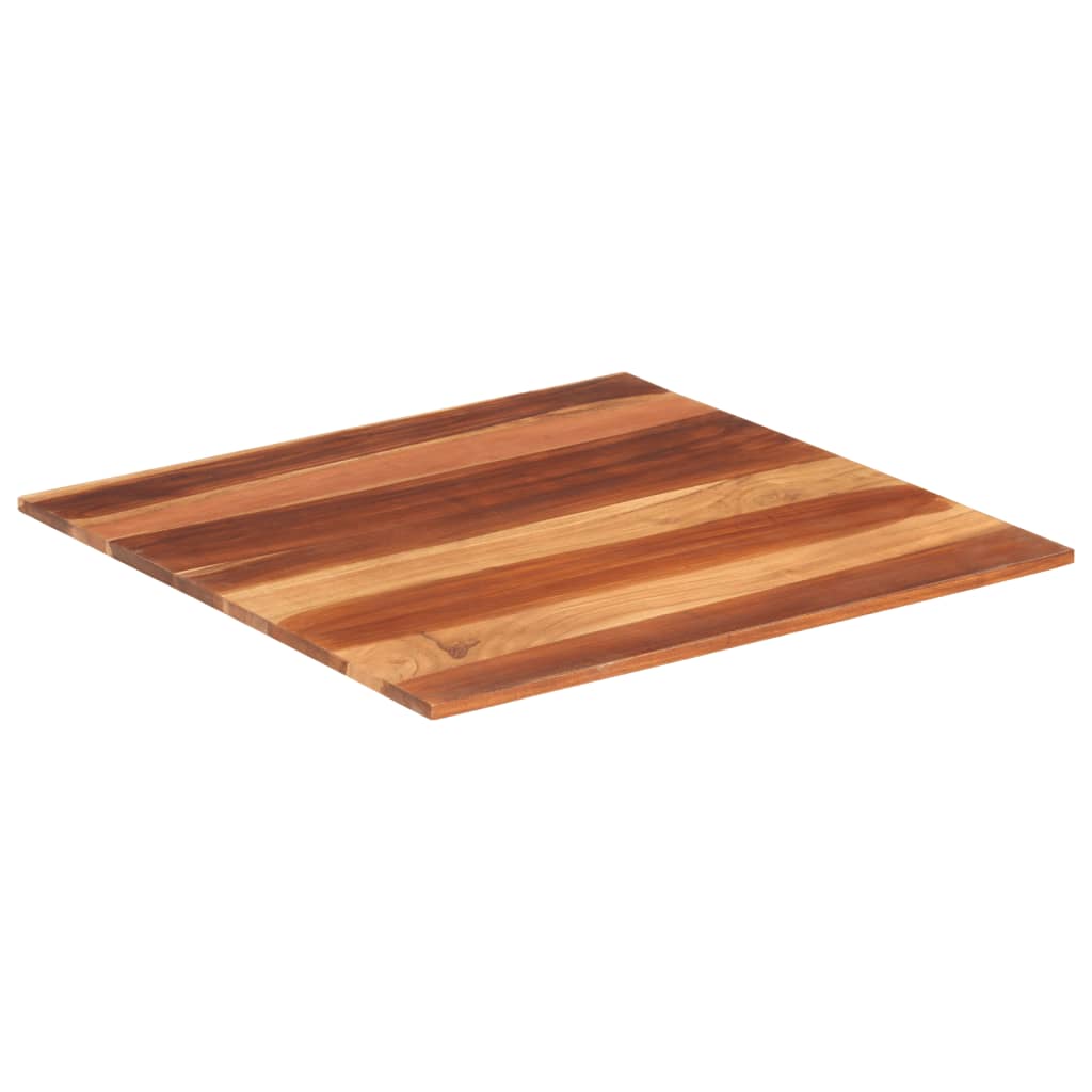 Tafelblad 15-16 mm 70x70 cm massief acaciahout is nu te koop bij PeponiXL, paradijselijk wonen!