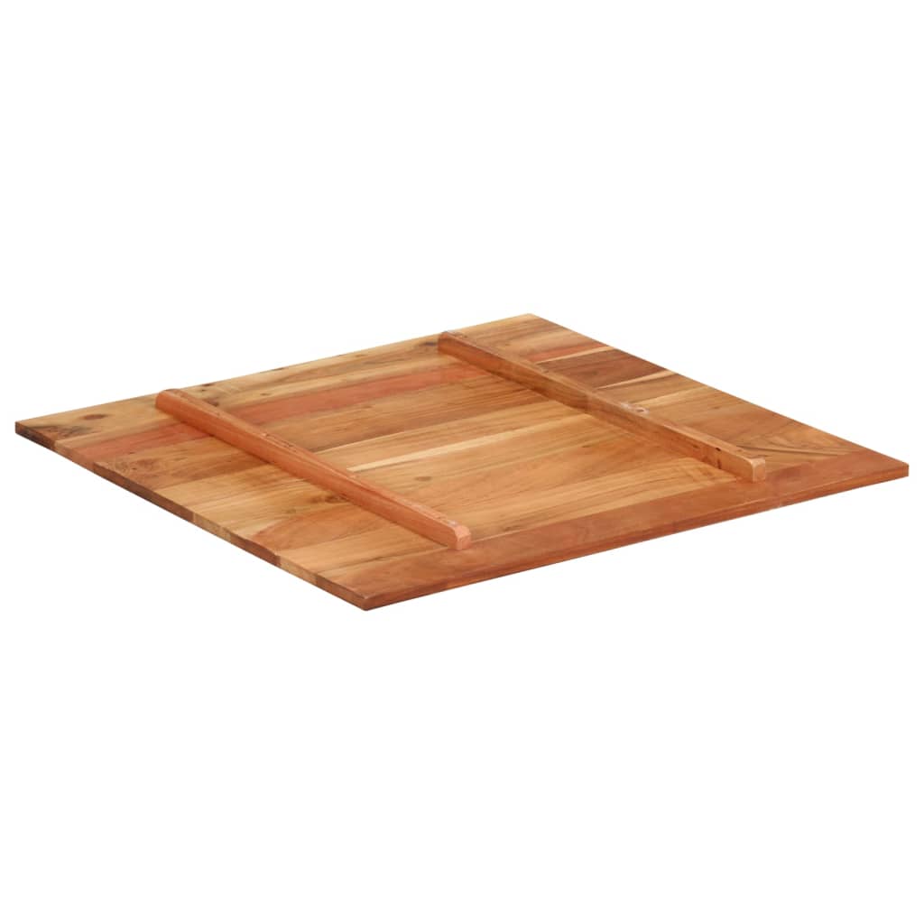 Tafelblad 15-16 mm 70x70 cm massief acaciahout is nu te koop bij PeponiXL, paradijselijk wonen!