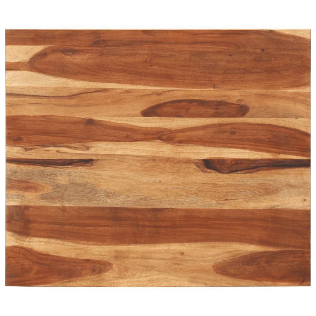 Tafelblad 15-16 mm 70x80 cm massief acaciahout is nu te koop bij PeponiXL, paradijselijk wonen!