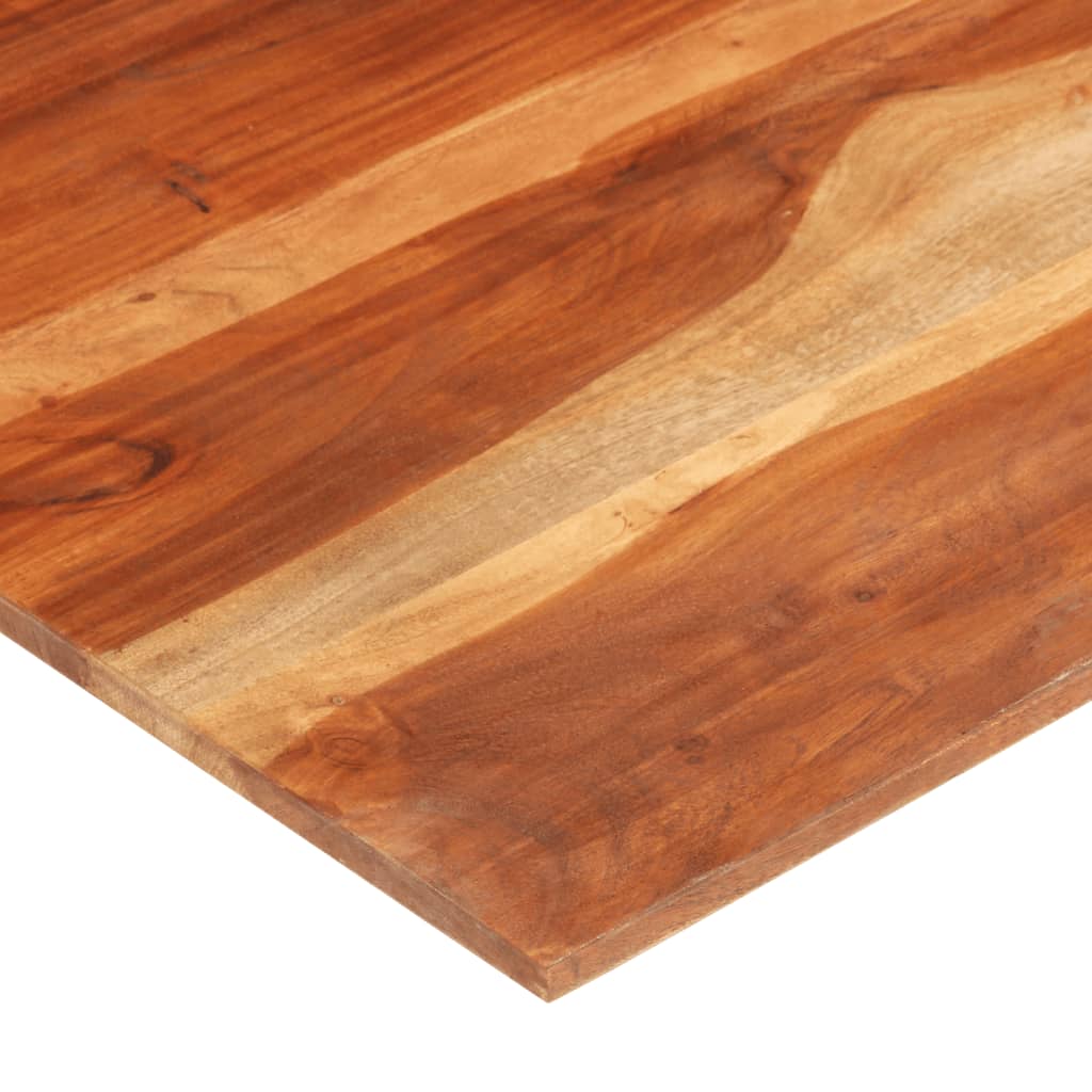 Tafelblad 15-16 mm 70x80 cm massief acaciahout is nu te koop bij PeponiXL, paradijselijk wonen!