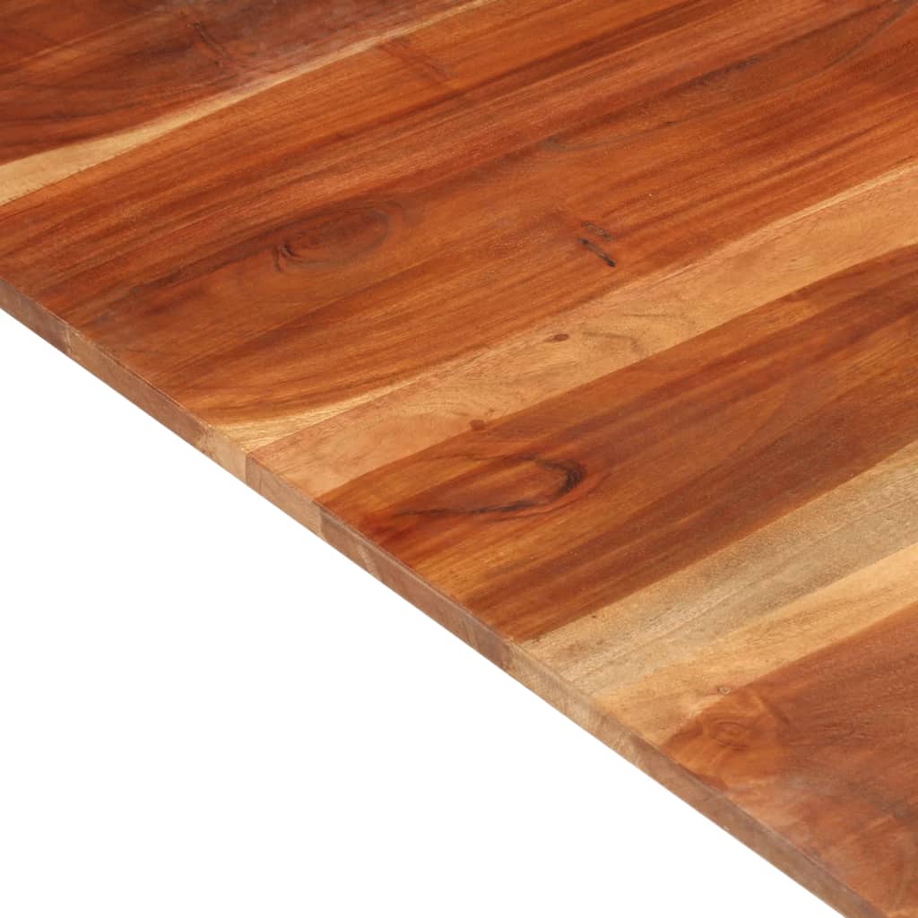 Tafelblad 15-16 mm 70x80 cm massief acaciahout is nu te koop bij PeponiXL, paradijselijk wonen!