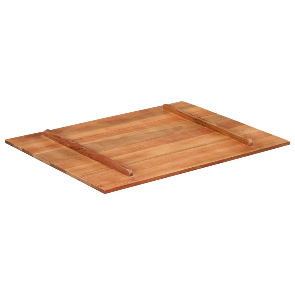 Tafelblad 15-16 mm 70x90 cm massief acaciahout is nu te koop bij PeponiXL, paradijselijk wonen!