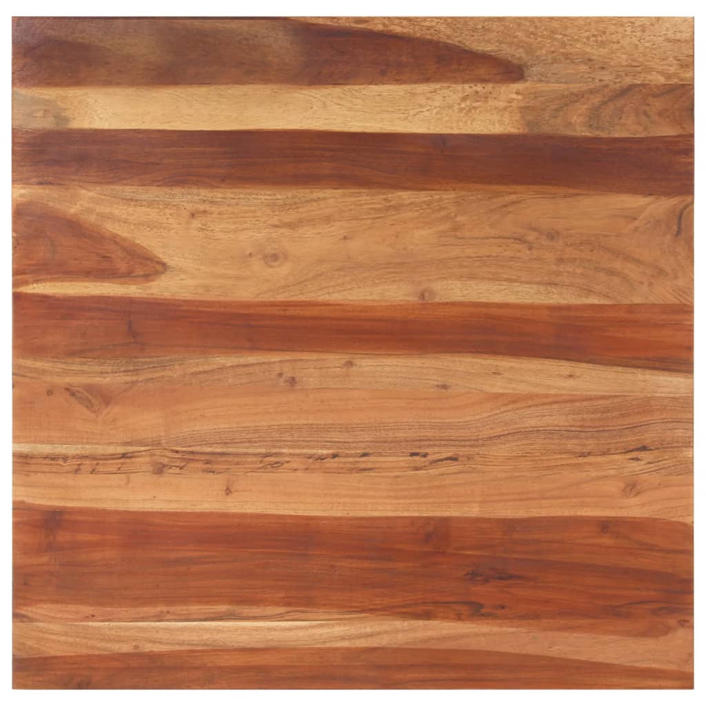 Tafelblad 15-16 mm 80x80 cm massief acaciahout is nu te koop bij PeponiXL, paradijselijk wonen!