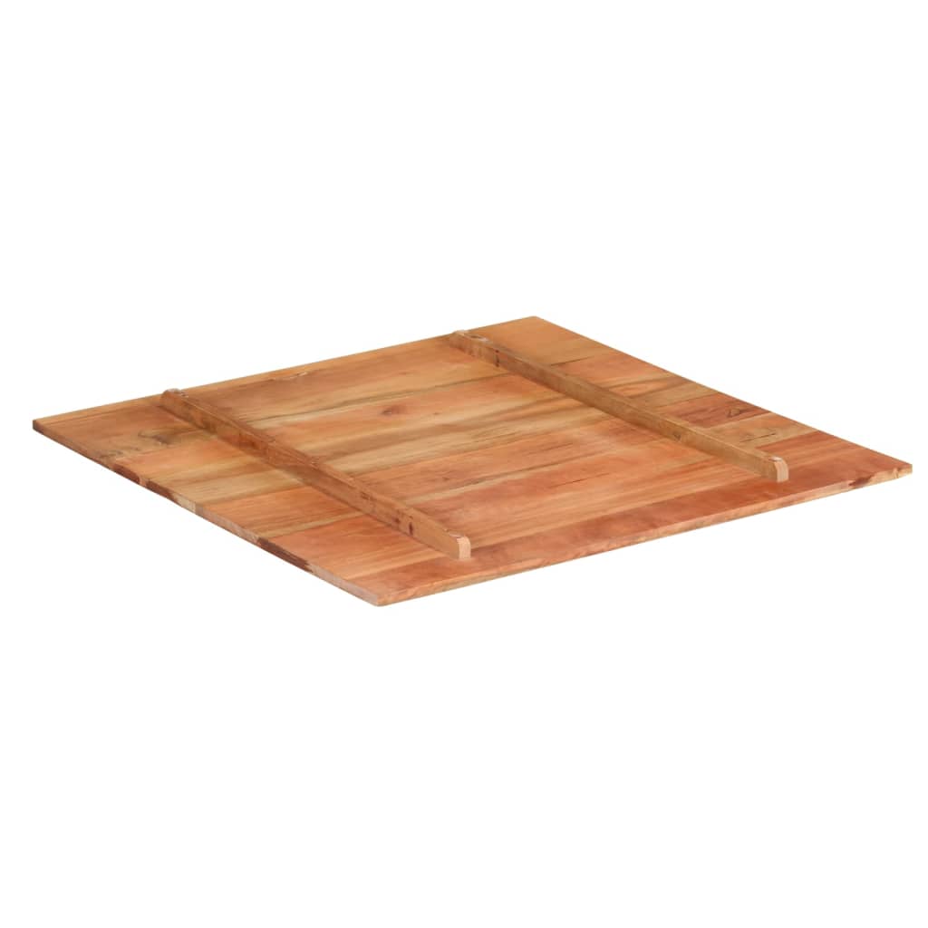 Tafelblad 15-16 mm 80x80 cm massief acaciahout is nu te koop bij PeponiXL, paradijselijk wonen!