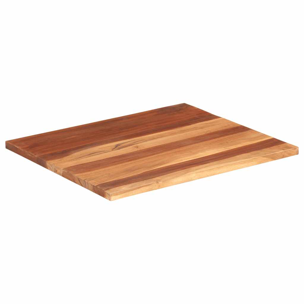 Tafelblad 25-27 mm 60x70 cm massief acaciahout is nu te koop bij PeponiXL, paradijselijk wonen!
