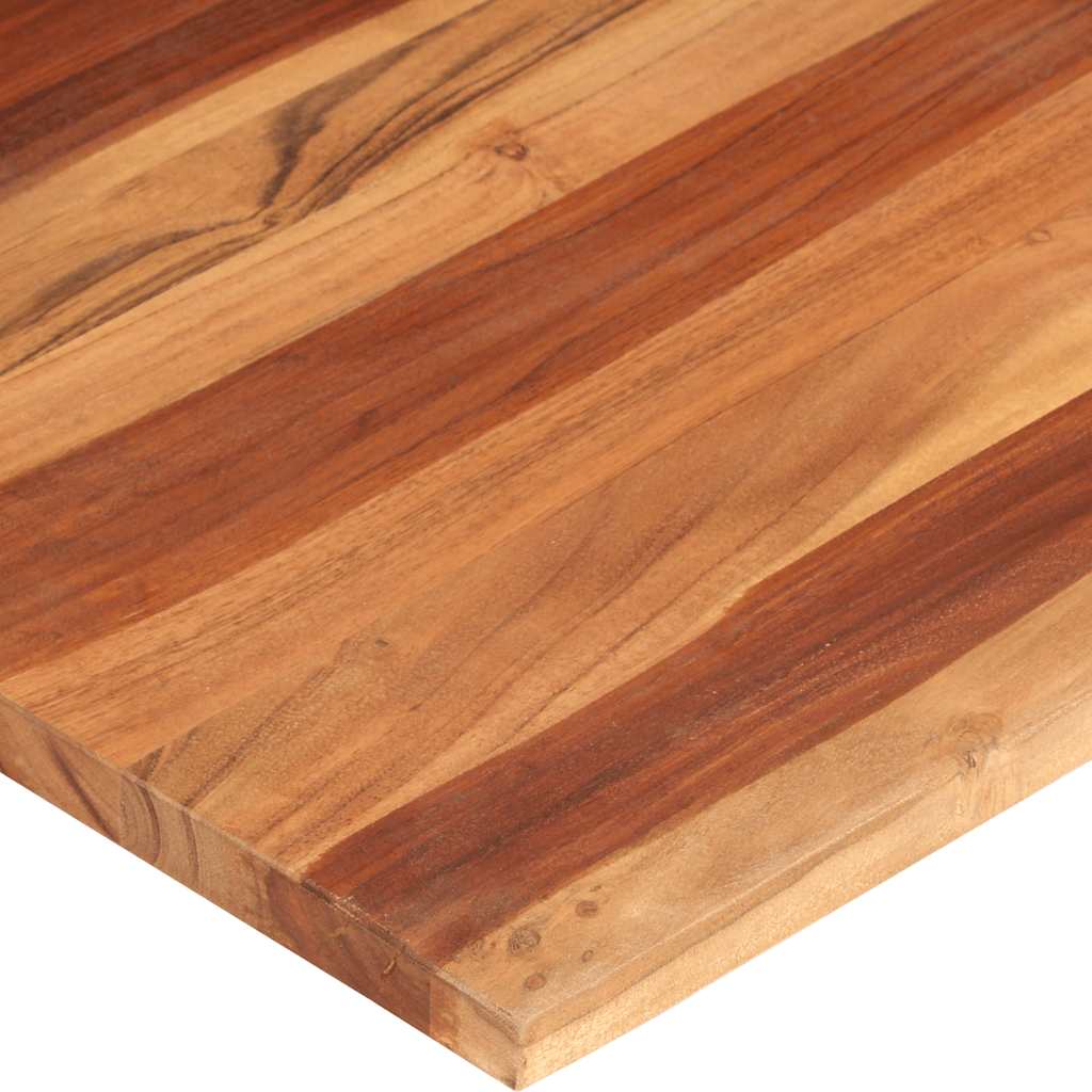 Tafelblad 25-27 mm 60x70 cm massief acaciahout is nu te koop bij PeponiXL, paradijselijk wonen!
