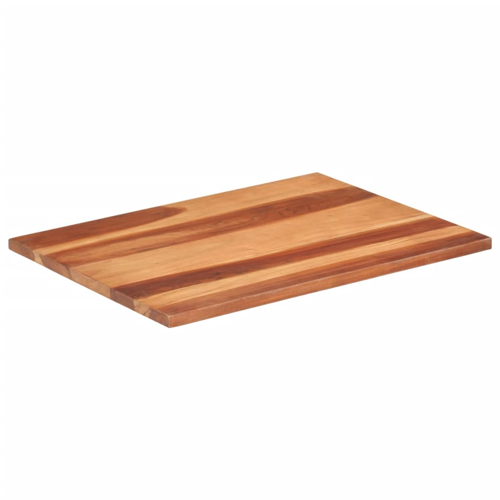 Tafelblad 25-27 mm 60x80 cm massief acaciahout is nu te koop bij PeponiXL, paradijselijk wonen!